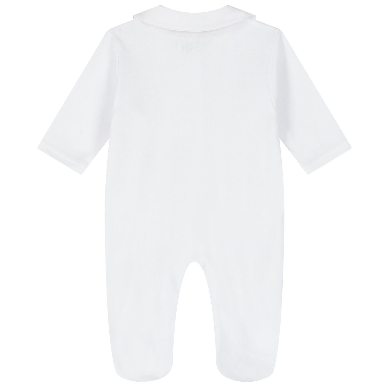 Baby Girls White Floral Babygrow, 1, hi-res image number null